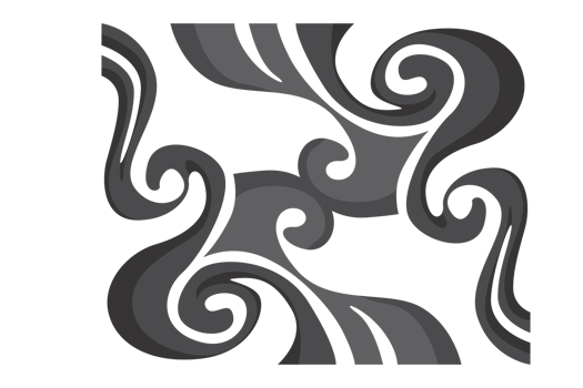 Swirl Ornament Border With Transparent Background png