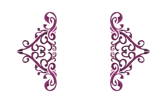 Swirl Ornament Border With Transparent Background png