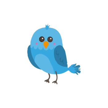 Cute Bird Png image, Art illustration image