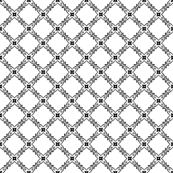 Black seamless abstract pattern. Overlay for background and backdrop. Ornamental design. PNG graphic illustration with transparent background.