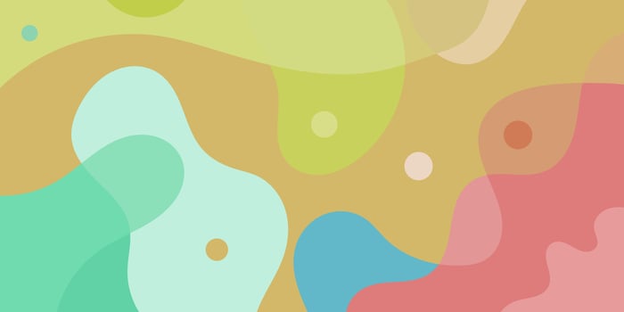 abstract arts colorful organic background vector