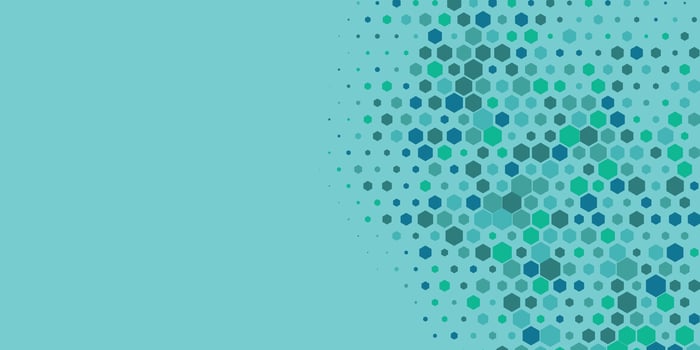 Geometric Multi size Hexagon with multi Color Background vector