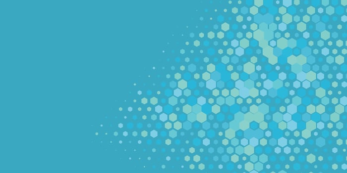 Geometric Multi size Hexagon with multi Color Background vector