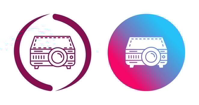 Projector Vector Icon