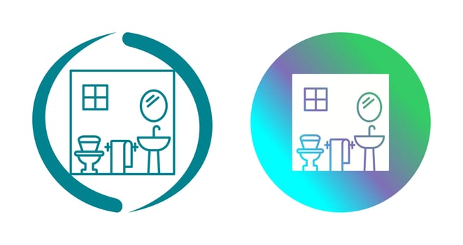 Bathroom Vector Icon