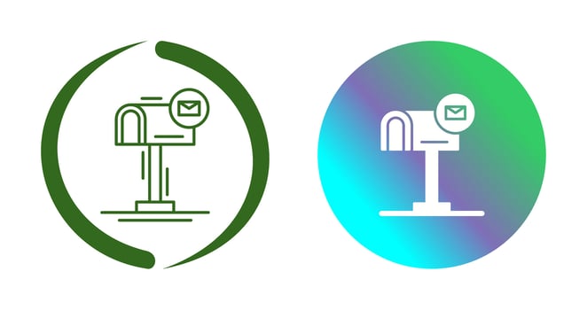 Mail Box Vector Icon