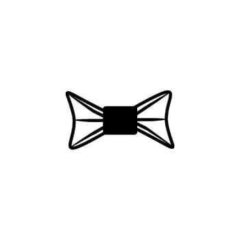 corbata buttet fly icon design vector