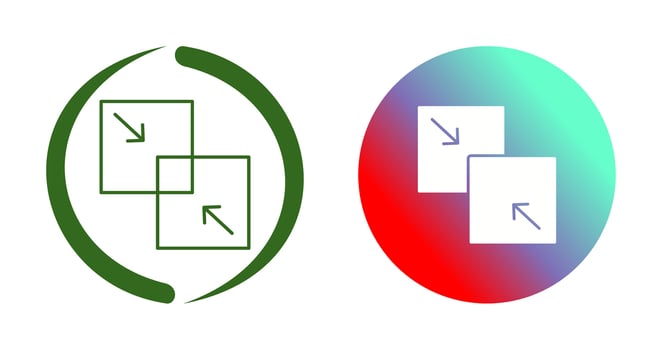 Combine Vector Icon