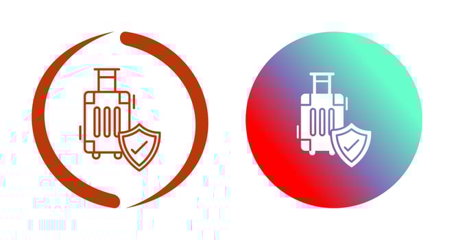 Travel Protection Vector Icon