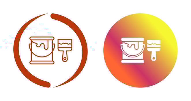 Paint Brush Vector Icon