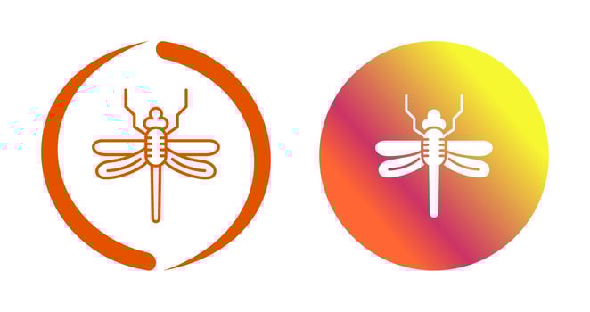 Dragonfly Vector Icon