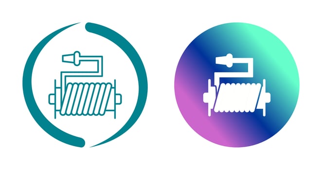 Water Hose Vector Icon