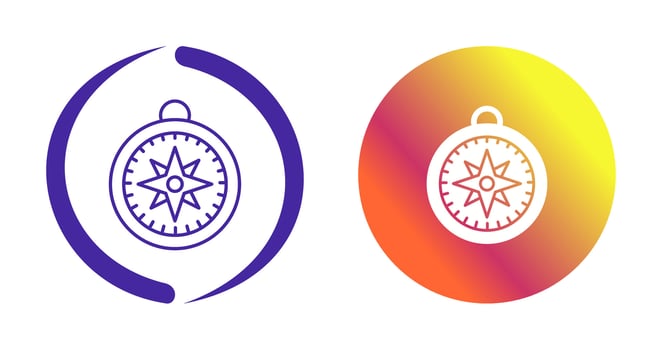 Compass Vector Icon