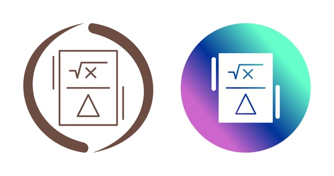 Formula Vector Icon