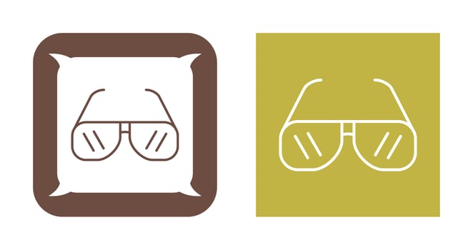 Sun Glasses Vector Icon