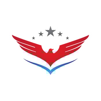 Falcon Logo Template vector