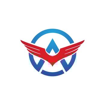 Falcon Logo Template vector