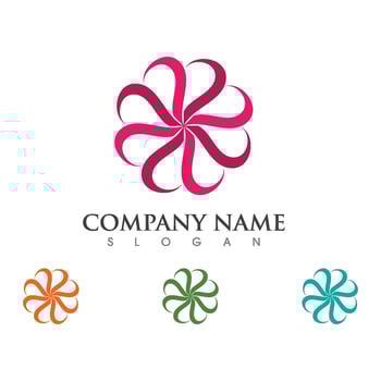 flower vector icon design