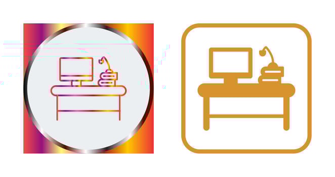 Desktop Vector Icon