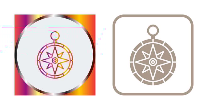 Compass Vector Icon