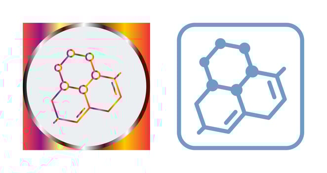 Molecule Vector Icon