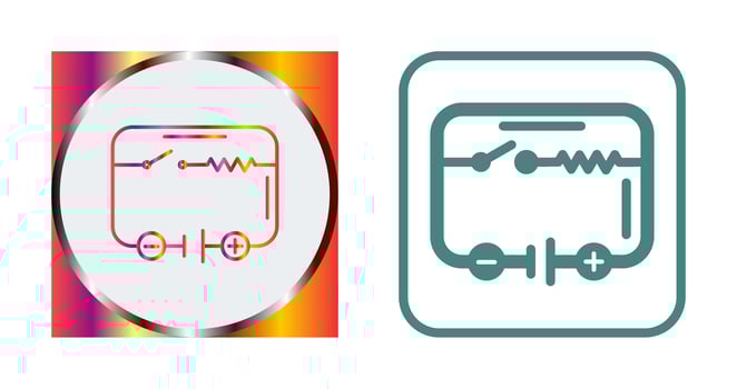 Electrical Circuit Vector Icon
