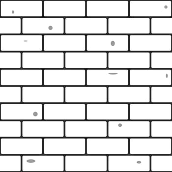 white brick wall, brick wall pattern seamless, masonry wall texture, grunge plaster structure, white brick block cladding, ceramic tile, for kitchen, bathroom wall, vector illustration