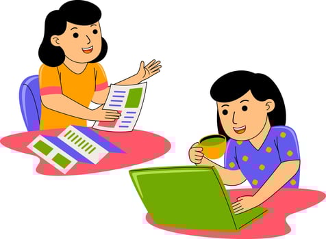 teamwork vector illustration