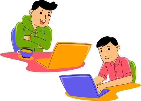 teamwork vector illustration