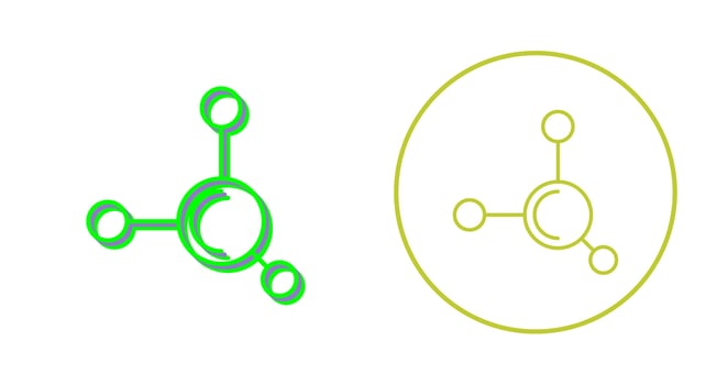 Molecule Vector Icon