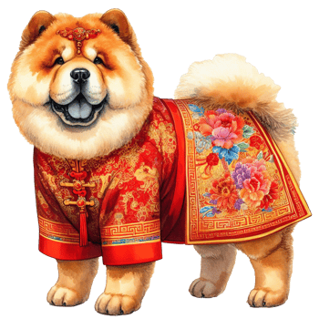Cute pets in festive costumes, AI Generated png