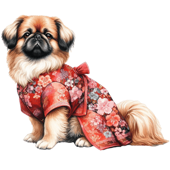 Cute pets in festive costumes, AI Generated png