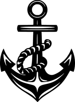 Anchor - High Quality Vector Logo - Vector illustration ideal for T-shirt graphic