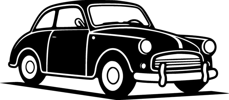 Car - High Quality Vector Logo - Vector illustration ideal for T-shirt graphic