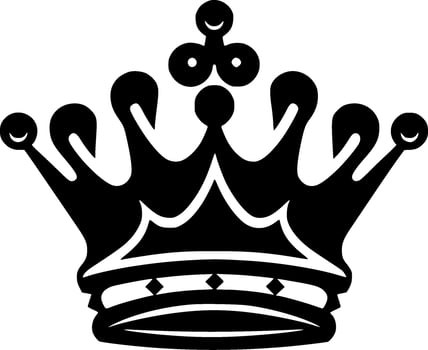 Crown - Minimalist and Flat Logo - Vector illustration