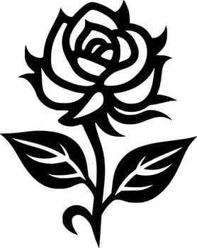 Flower - High Quality Vector Logo - Vector illustration ideal for T-shirt graphic