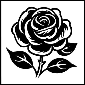 Flower - High Quality Vector Logo - Vector illustration ideal for T-shirt graphic