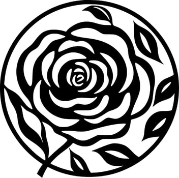 Flower - High Quality Vector Logo - Vector illustration ideal for T-shirt graphic