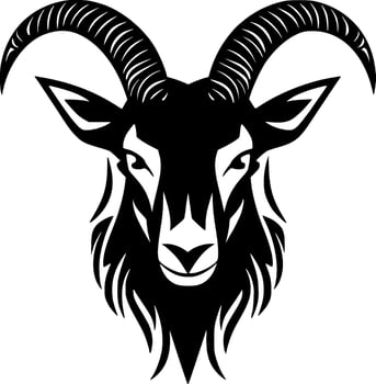Goat - High Quality Vector Logo - Vector illustration ideal for T-shirt graphic