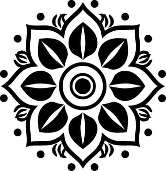 Mandala - High Quality Vector Logo - Vector illustration ideal for T-shirt graphic