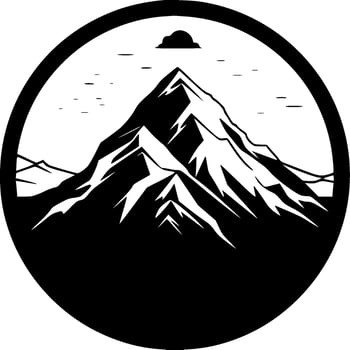 Mountain Range - High Quality Vector Logo - Vector illustration ideal for T-shirt graphic