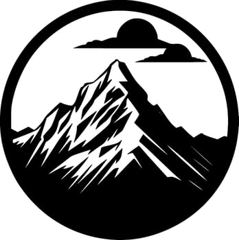Mountains - High Quality Vector Logo - Vector illustration ideal for T-shirt graphic