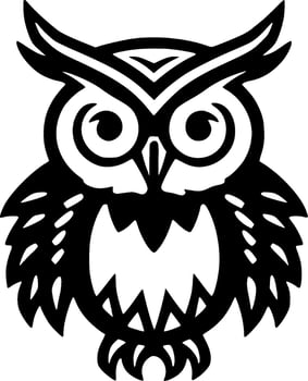 Owl - High Quality Vector Logo - Vector illustration ideal for T-shirt graphic