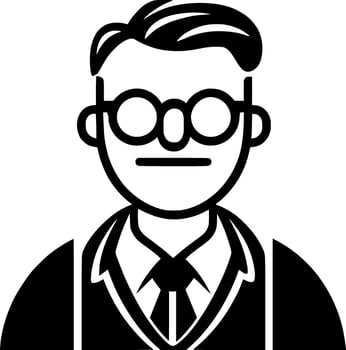 Teacher - High Quality Vector Logo - Vector illustration ideal for T-shirt graphic