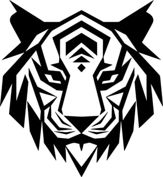 Tiger - High Quality Vector Logo - Vector illustration ideal for T-shirt graphic