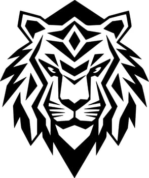 Tiger - High Quality Vector Logo - Vector illustration ideal for T-shirt graphic