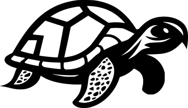 Turtle - High Quality Vector Logo - Vector illustration ideal for T-shirt graphic