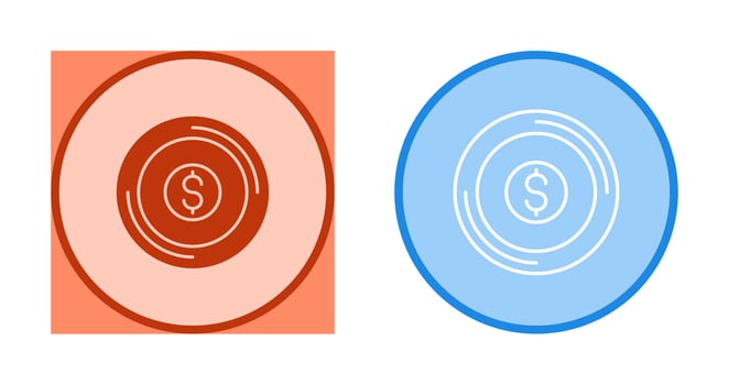 Coin Vector Icon