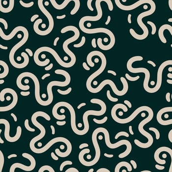 green abstract seamless pattern creative vintage design background vector illustration