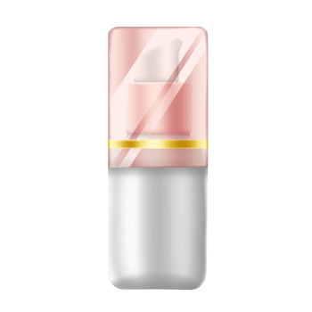 Skincare Bottle Mock-up for Packaging png